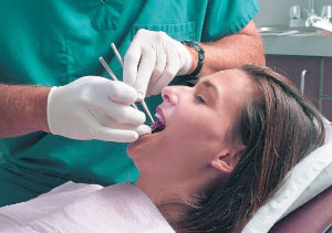 a patient receiving gentle dentist care with sedation